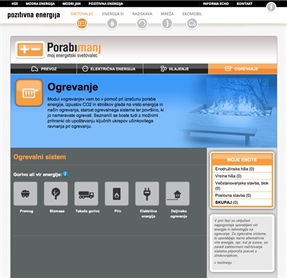 Aplikacija Porabimanj tudi za ogrevanje